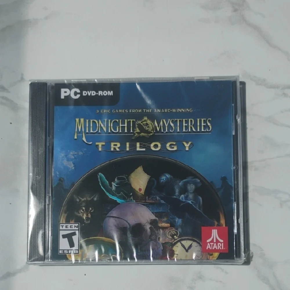 Atari Midnight Mysteries Trilogy PC Game - Blue